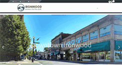 Desktop Screenshot of cityofironwood.org